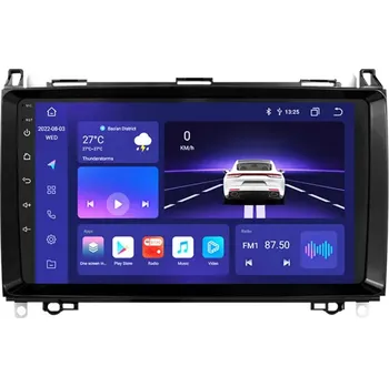 Autorádio HIZPO KXBZB20091 9" Android 13 Autorádio pro Mercedes-Benz A, B, V, Sprinter, VW Crafter Model: S9006 (6+64GB)