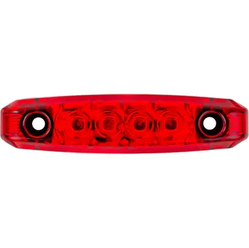 Přídavný světlomet LED obrysové světlo, červené, DIMATEC