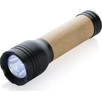 Svítilna USB svítilna Lucid 1W z RCS recykl. plastu a bambusu - P513.771