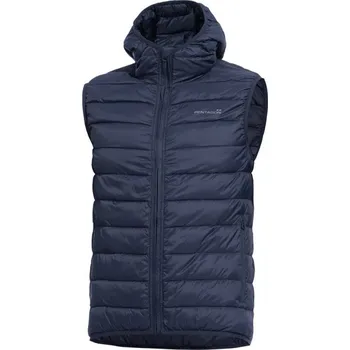 Pánská vesta PENTAGON Vesta AURORA zateplená s kapucí MIDNIGHT BLUE L Modrá