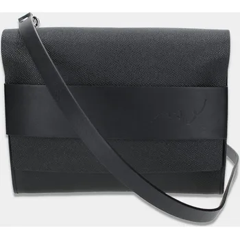 Ledvinka Kožené psaníčko Nosme černá