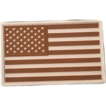 Nášivka Nášivka VLAJKA USA plast DESERT