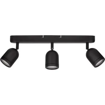 Nova Luce Bodové svítidlo ORSON, GU10 3x10W IP44 Barva: Černá