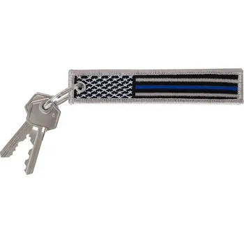 ROTHCO Klíčenka vlajka USA MODRÁ linka