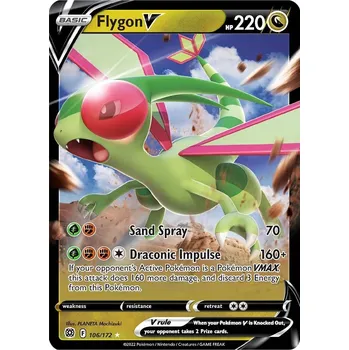 Volný čas Pokémon Flygon V 106/172 - Brilliant Stars