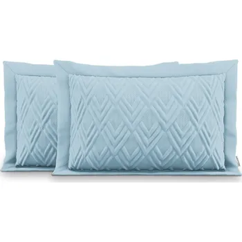 Povlak na dekorativní polštářek Sada povlaků na polštář Ofélie I světle modré - 2 kusy, velikost 50x70*2