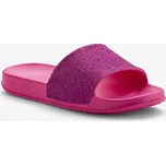 Dívčí pantofle COQUI TORA Lt. fuchsia glitter 26/27
