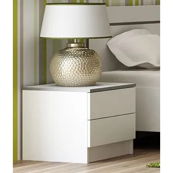 Noční stolek Noční stolek SANDINO bílá