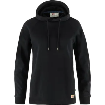 Pánské oblečení Mikina Fjällräven Vardag Hoodie Woman Black - M + doprava zdarma