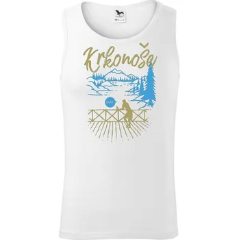 Krkonoše - Tílko pánské Core - XL ( Bílá )