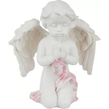 Smuteční dekorace Andílek se srdíčkem