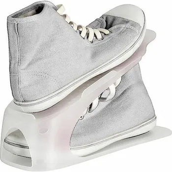 Úložný box Prosperplast Organizér na boty, plastový, sada 4ks pro vel. 38-45, transparentní