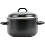 BELIS Smaltovaný hrnec s poklicí ø 20 cm - 3.5 l - LUX