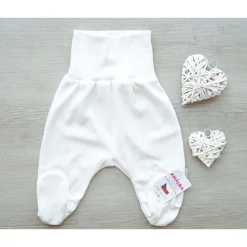 Dupačky AMÁLKA Hebké polodupačky jemný vzor ažur, smetanové Velikost: 62