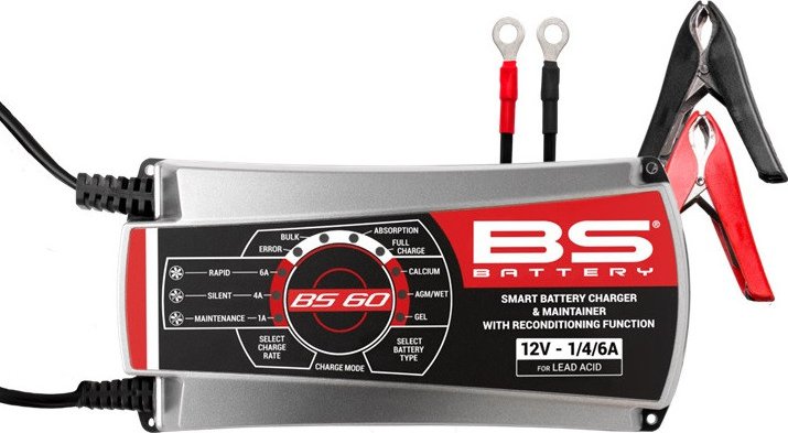 Nabíječka baterií BS-BATTERY PRO SMART BS60 12V 1/4/6A
