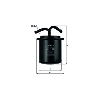 Palivový filtr Palivový filtr MAHLE KL 134