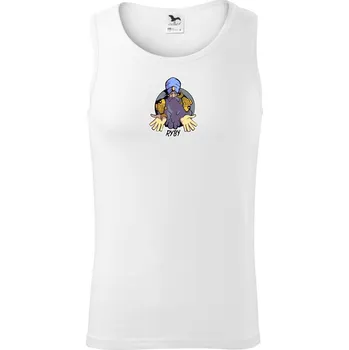 Znamení komiks ryby - Tílko pánské Core - L ( Bílá )