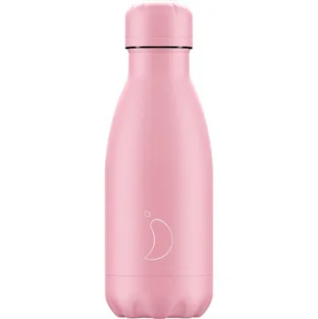 Láhev Termoláhev Chilly's Bottles - pastelově růžová 260ml, edice Original
