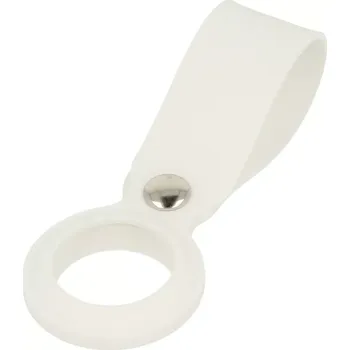 Klíčenka iMore AirTag Silicone Loop - Bílá