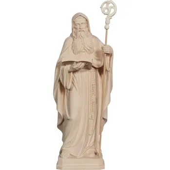 Vánoční dekorace Ornatis Svatý Benedikt Provedení: Přírodní bez malování, Výška sochy včetně podstavce: 20 cm