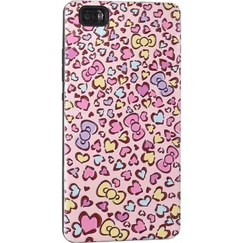 Pouzdro na mobilní telefon Pouzdro Print Case 3D Hearts iPhone SE 2020 Růžové