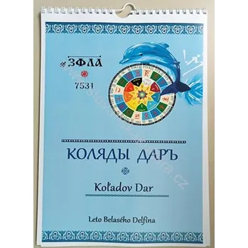 Kalendář Nástěnný měsíční Kolady dar (kalendář) 7531 B
