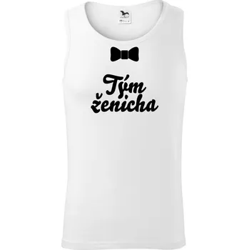 Rozlučka motýlek - tým ženicha - Tílko pánské Core - M ( Bílá )