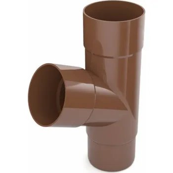 okap Covernit Plastové napojení do svodu PVC 63 mm hnědá