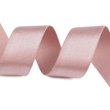 Saténová pruženka šíře 30 mm, barva 4 starorůžová