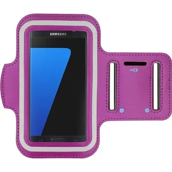 Pouzdro na mobilní telefon Pouzdro JEKOD na ruku SmartPhone 3,5" - 4" fialové