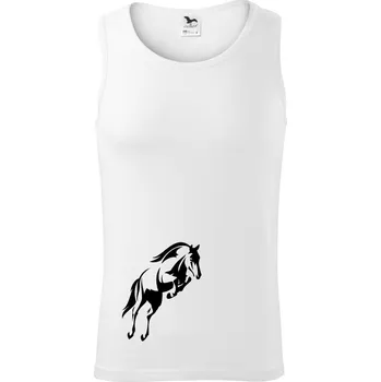 Pánské termoprádlo Kůň na zadních - Tílko pánské Core - XL ( Bílá )