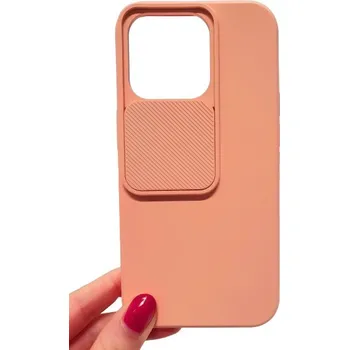 Pouzdro na mobilní telefon Pouzdro Camshield Soft iPhone 14 Pro Losos