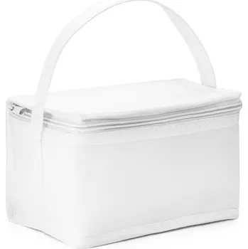 IZMIR. Chladicí taška 3 l z netkané textilie (80 g/m²) - Bílá