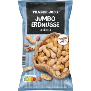 Sušená potravina TRADER JOES JUMBO Arašídy 400g