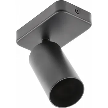 Nástěnné svítidlo Nástěnné svítidlo SANTO BIS, hliník, IP20, max. 20W, jednoduché, kulaté, černé