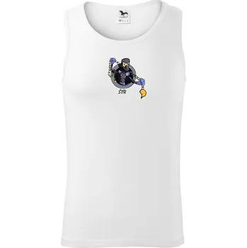 Znamení komiks štír - Tílko pánské Core - 2XL ( Bílá )