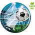 Party nádobí PROCOS Papírové talíře fotbal 20 cm 8 ks