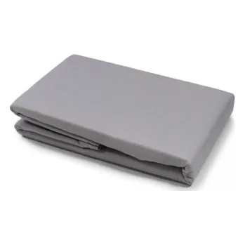 Dětská postýlka Prostěradlo jersey nepropustné PVC 120/60 - šedá