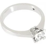 sZlato.cz 3955 Zlatý zásnubní prsten z bílého zlata Velikost obvod (mm): 57, Váha: 4.03 g