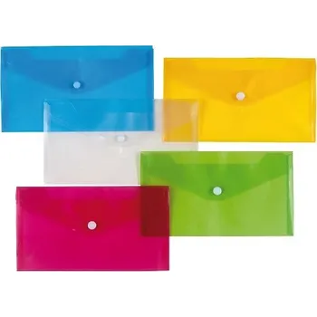 Spisové desky s drukem DL (223 x 110) - modré