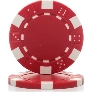 Pokerový žeton Dice červený 1ks