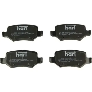 Brzdová destička Sada brzdových destiček, kotoučová brzda HART 225 733