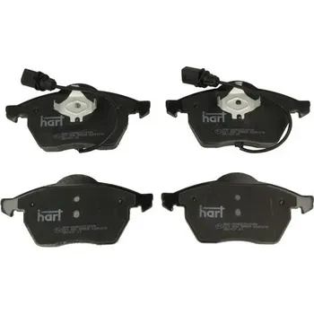 Brzdová destička Sada brzdových destiček, kotoučová brzda HART 221 406