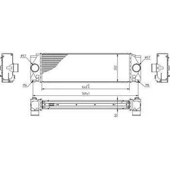 Chladič motoru Chladič turba HART 612 529