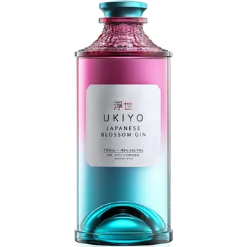 Gin Ukiyo Spirits Japanese Blossom Gin 40 % 0,7 l