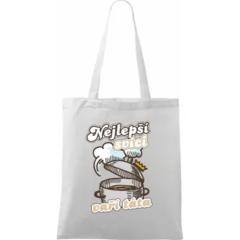 Nejlepší svíci vaří táta - Taška bavlněná - 42 x 38 cm ( Bílá )
