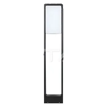 Svítilna Sloupková lampa 10W LED Bollard Lamp SAMSUNG CHIP Black Body IP65 4000K
