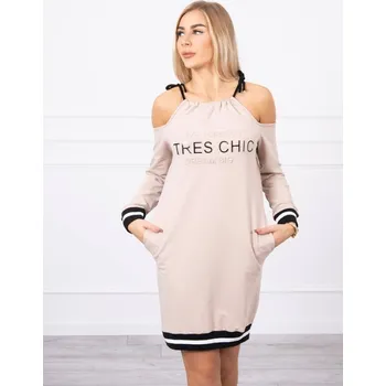 Dámské šaty Dámské mikinové šaty 62182, VELIKOST UNI ( S, M , L )