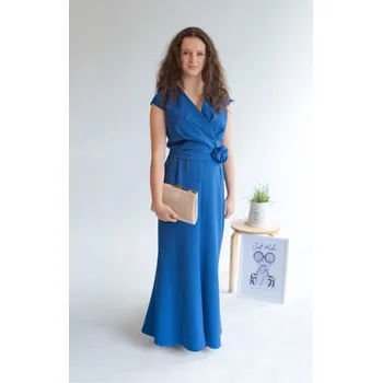 Dámské šaty Šaty Roža Marconi barva: béžová, velikost: 36