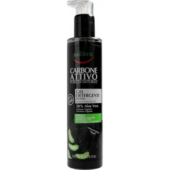 Masážní přístroj Equilibra Carbo Detox čisticí gel Aloe Vera 200 ml
